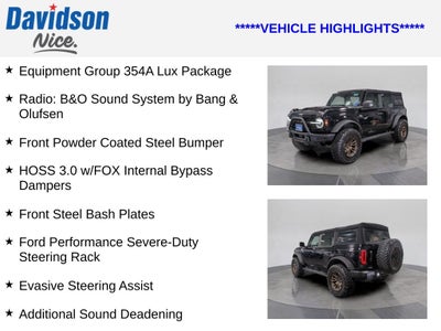 2022 Ford Bronco Wildtrak
