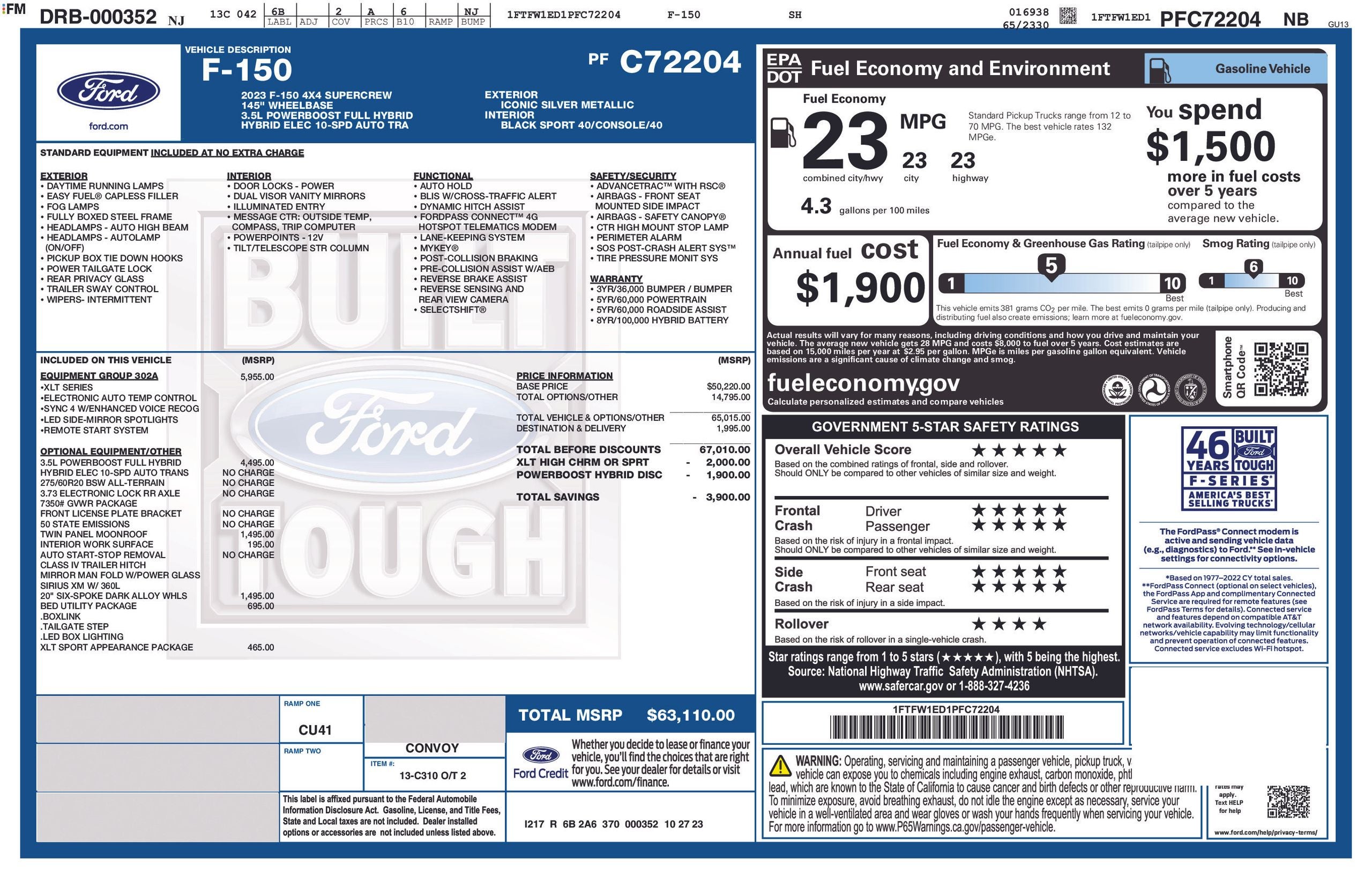 2023 Ford F-150 XLT