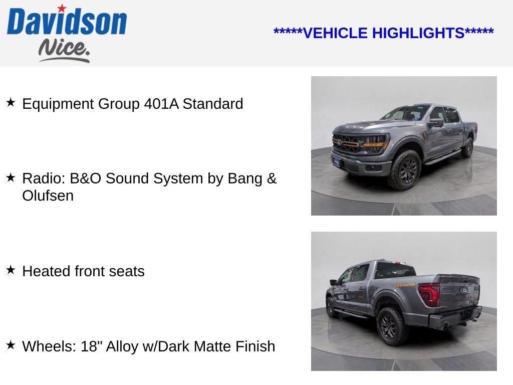 2024 Ford F-150 Tremor