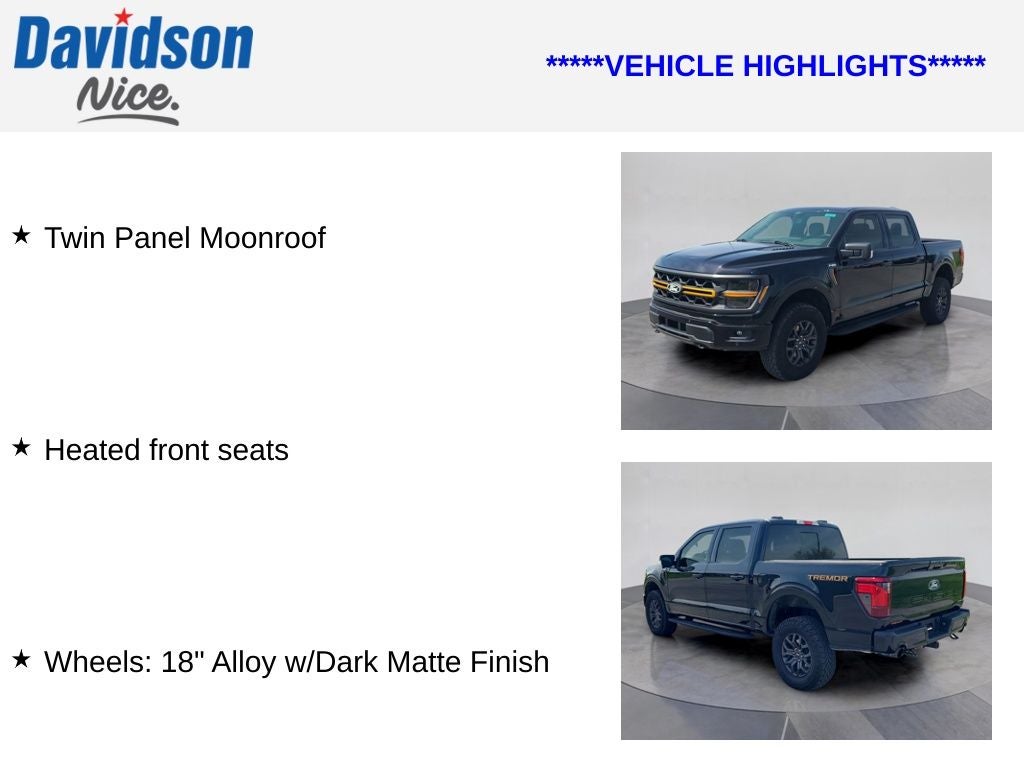 2025 Ford F-150 Tremor