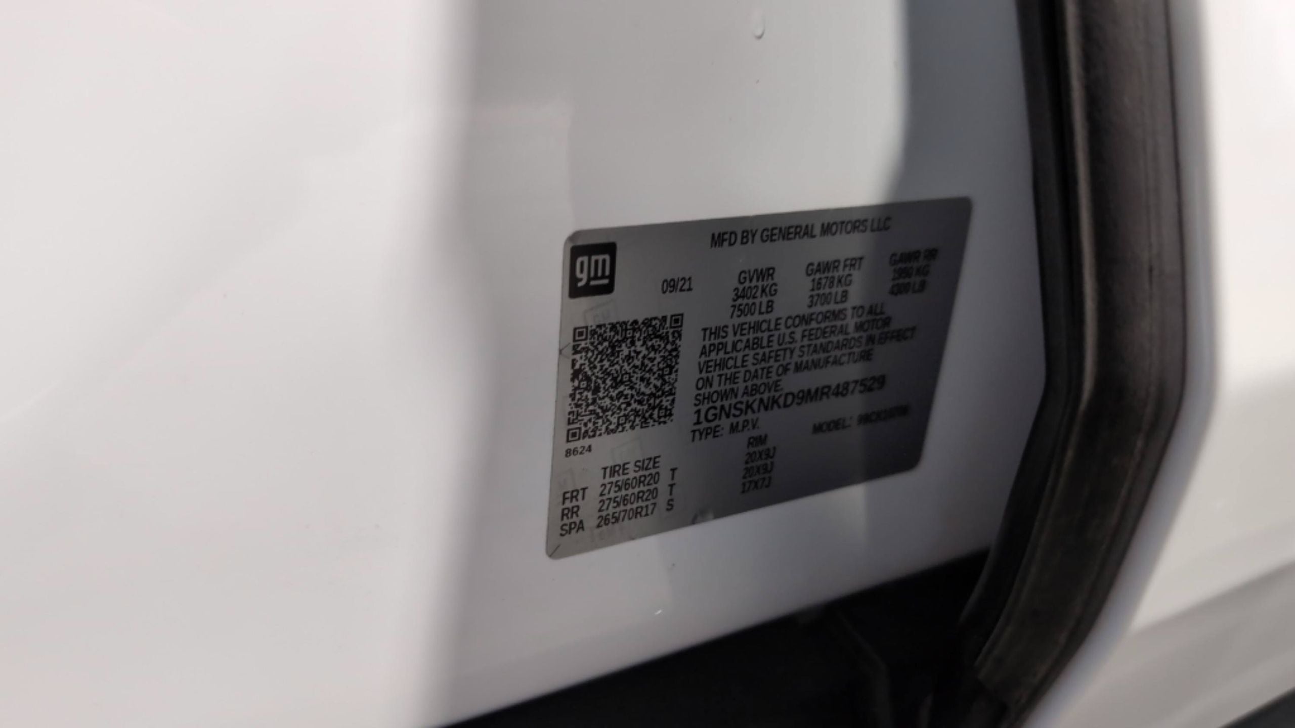 2021 Chevrolet Tahoe LT