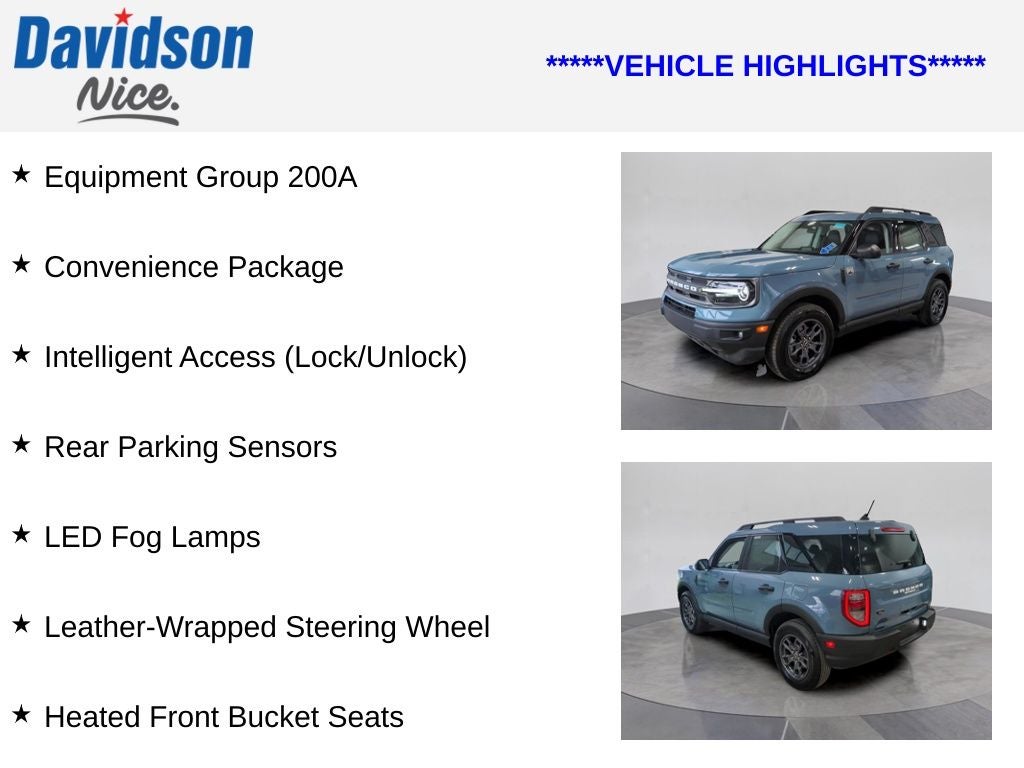 2023 Ford Bronco Sport Big Bend