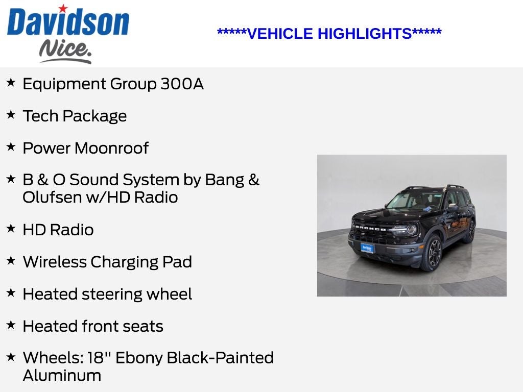 2023 Ford Bronco Sport Outer Banks