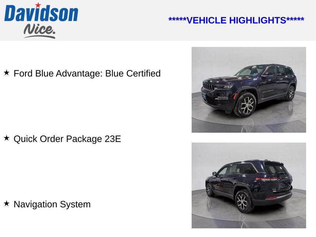 2024 Jeep Grand Cherokee Limited