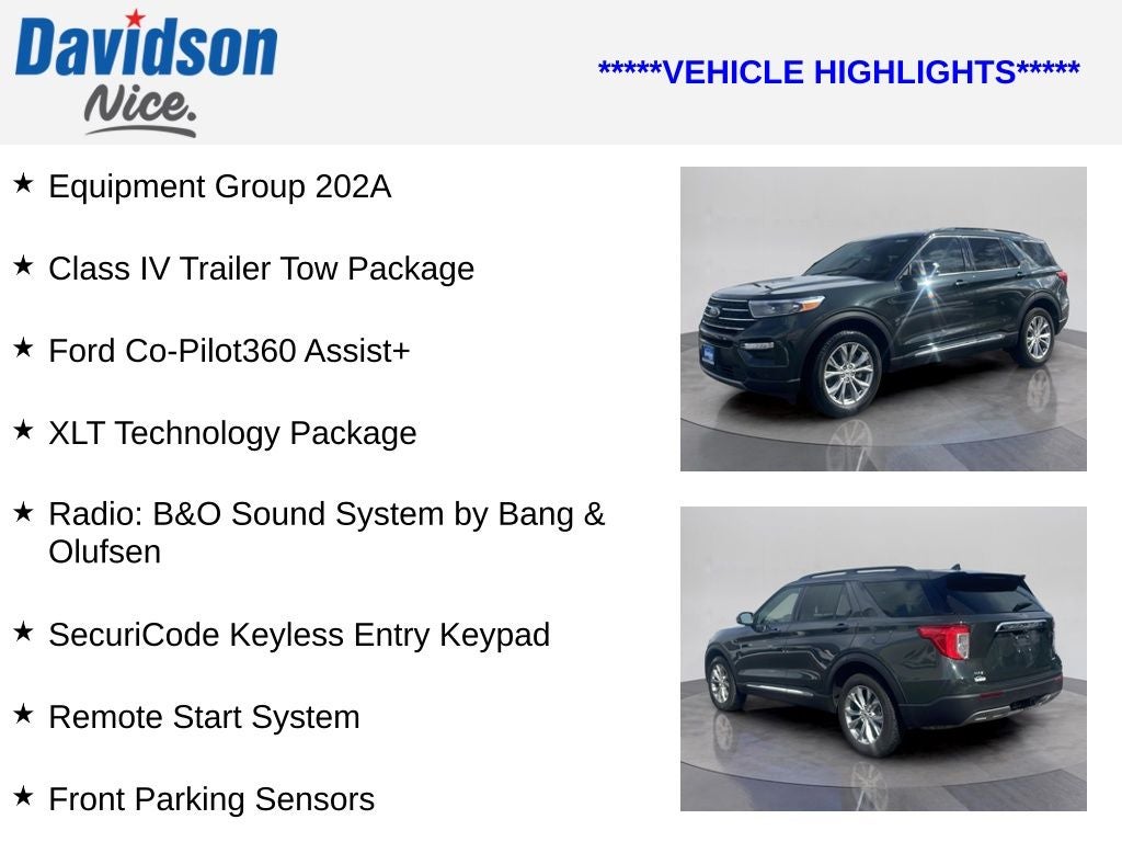 2024 Ford Explorer XLT