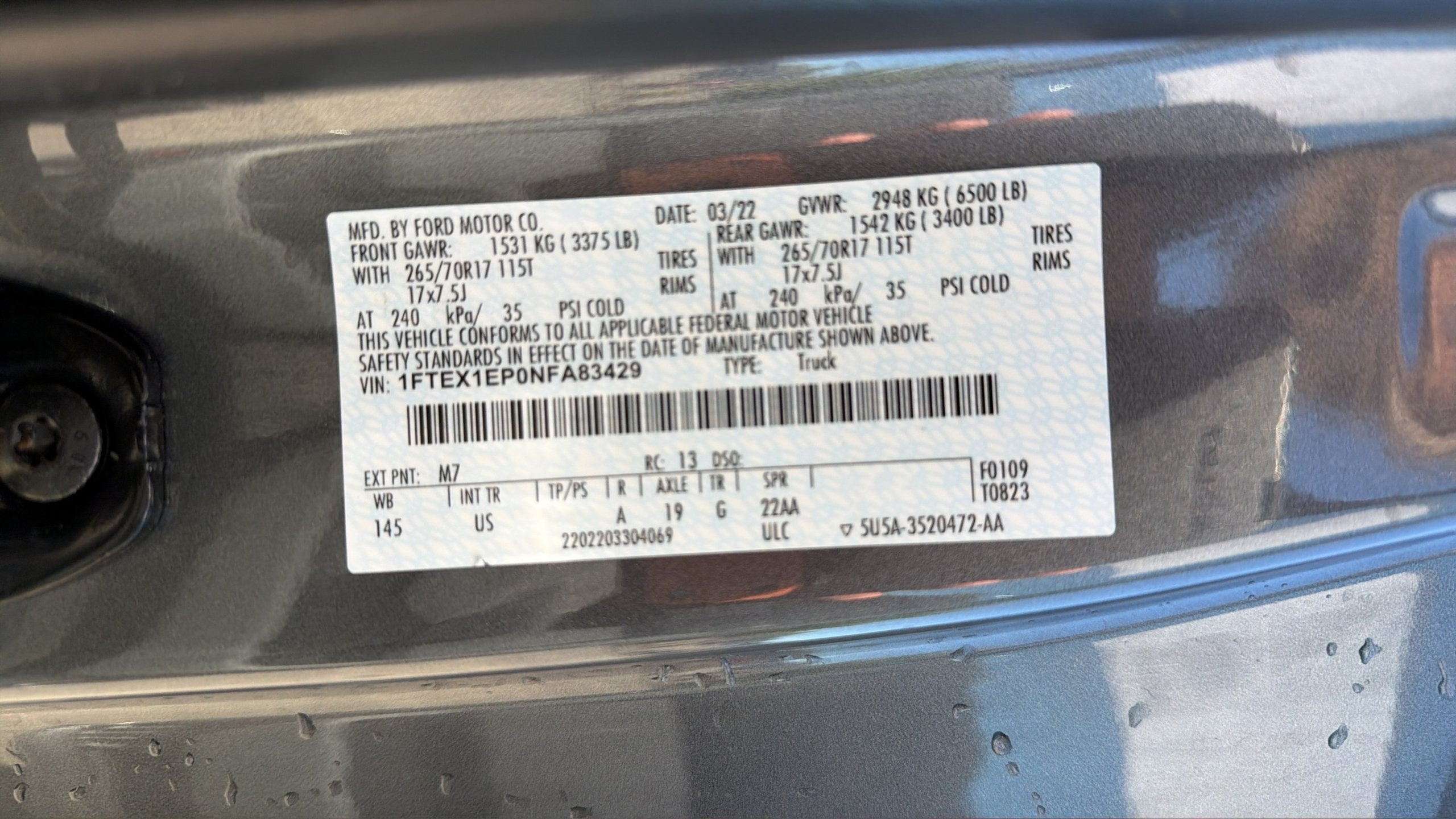 2022 Ford F-150 XLT