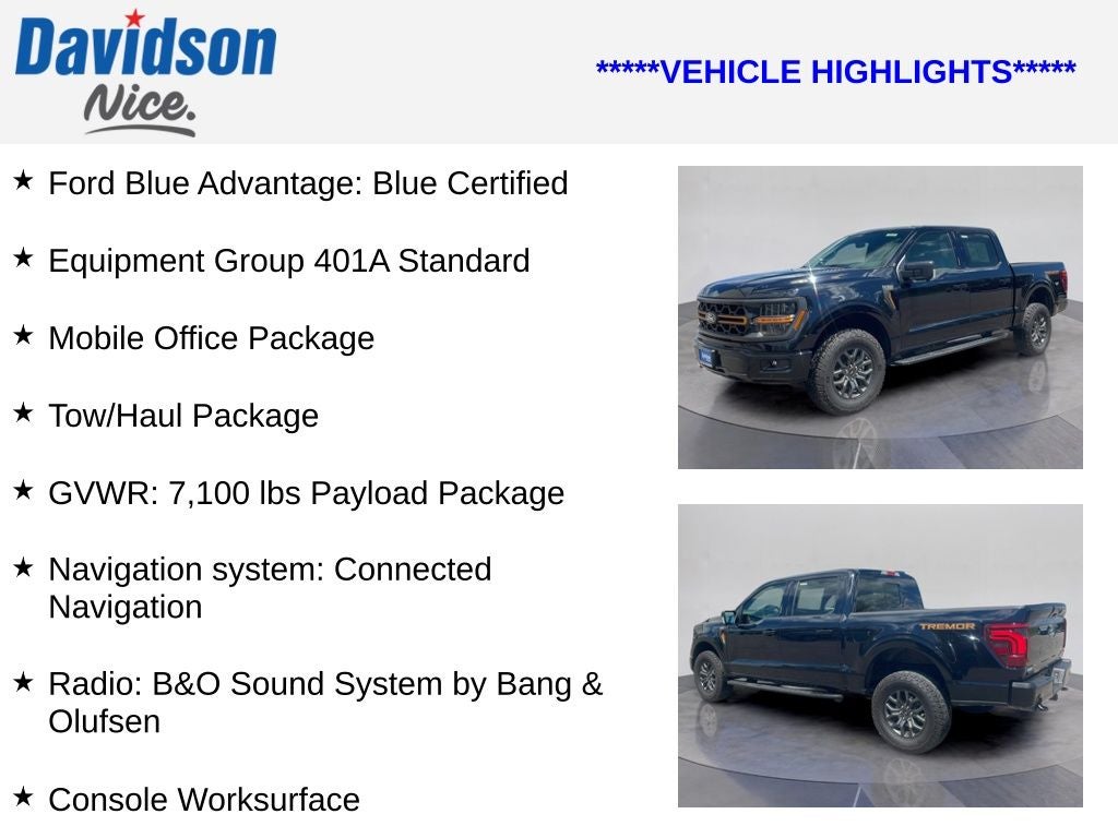 2024 Ford F-150 Tremor