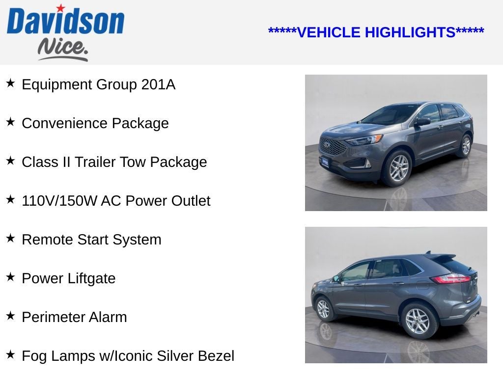 2024 Ford Edge SEL