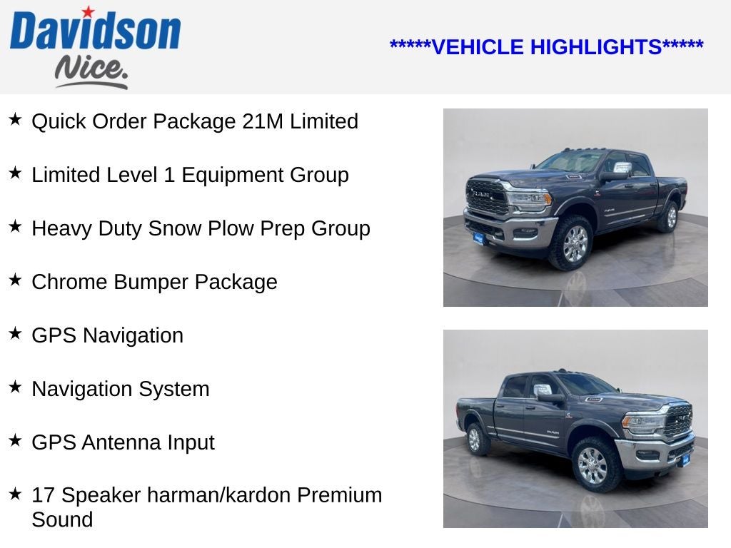 2024 RAM 3500 Limited