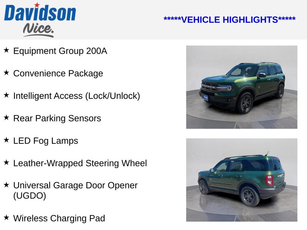 2023 Ford Bronco Sport Big Bend