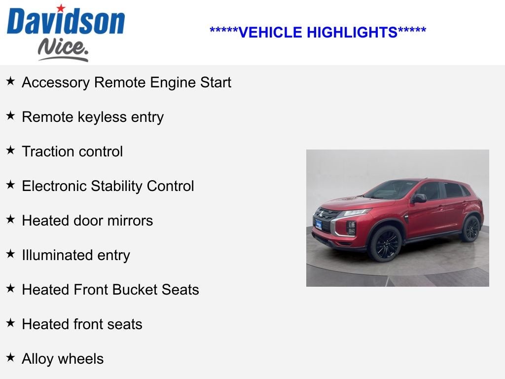 2021 Mitsubishi Outlander Sport 2.0 LE