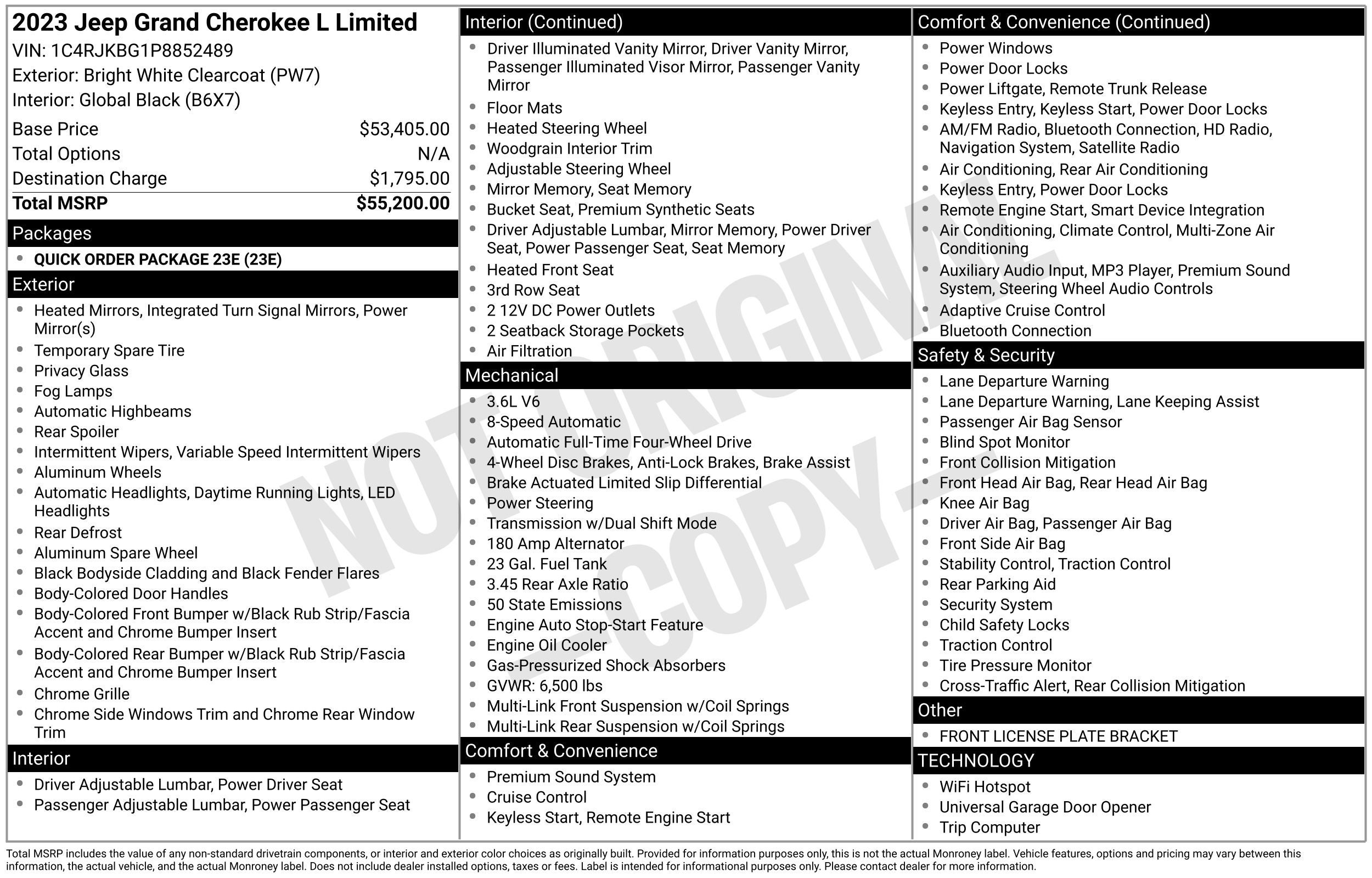 2023 Jeep Grand Cherokee L Limited