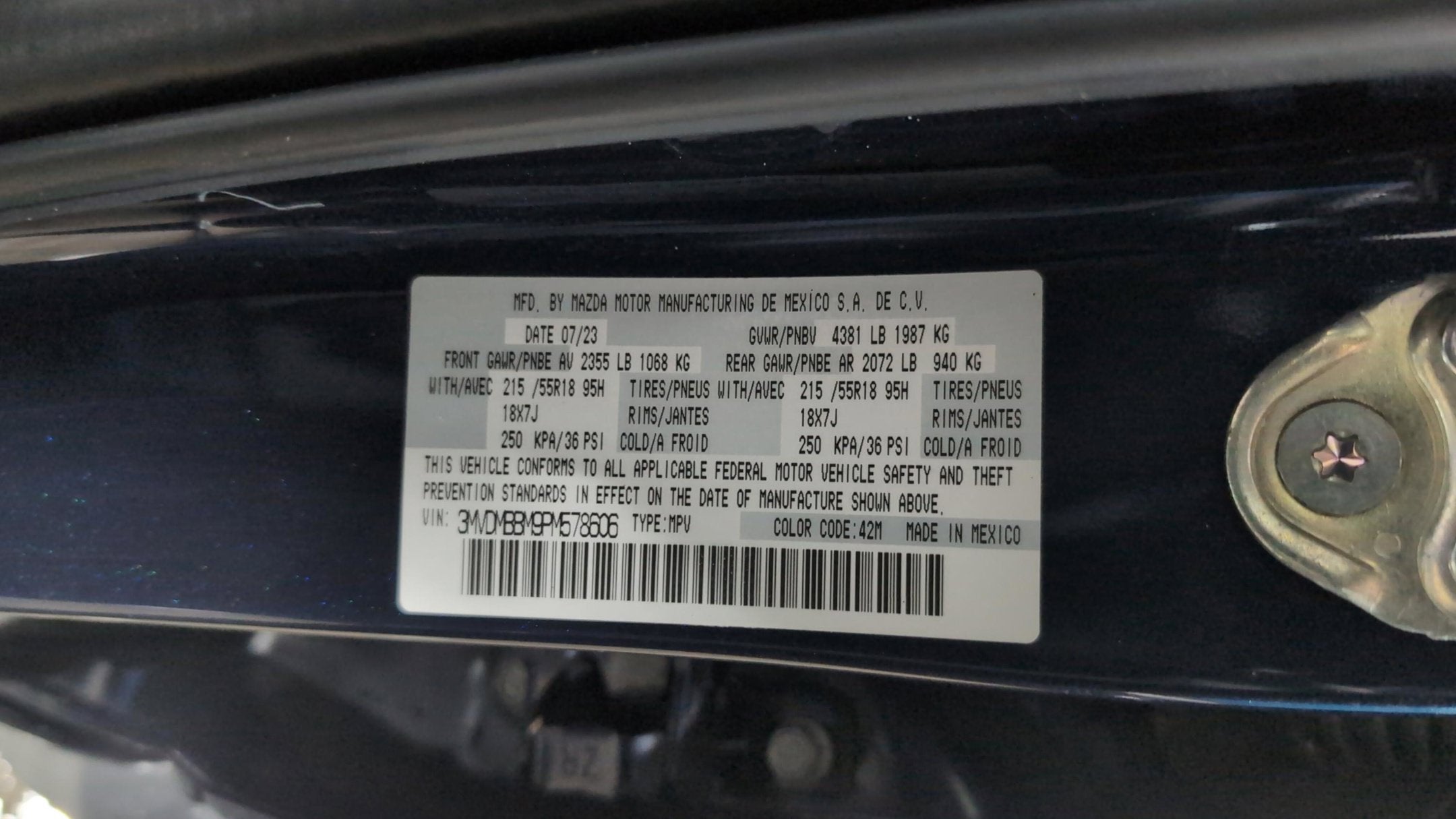 2023 Mazda Mazda CX-30 2.5 S Select Package