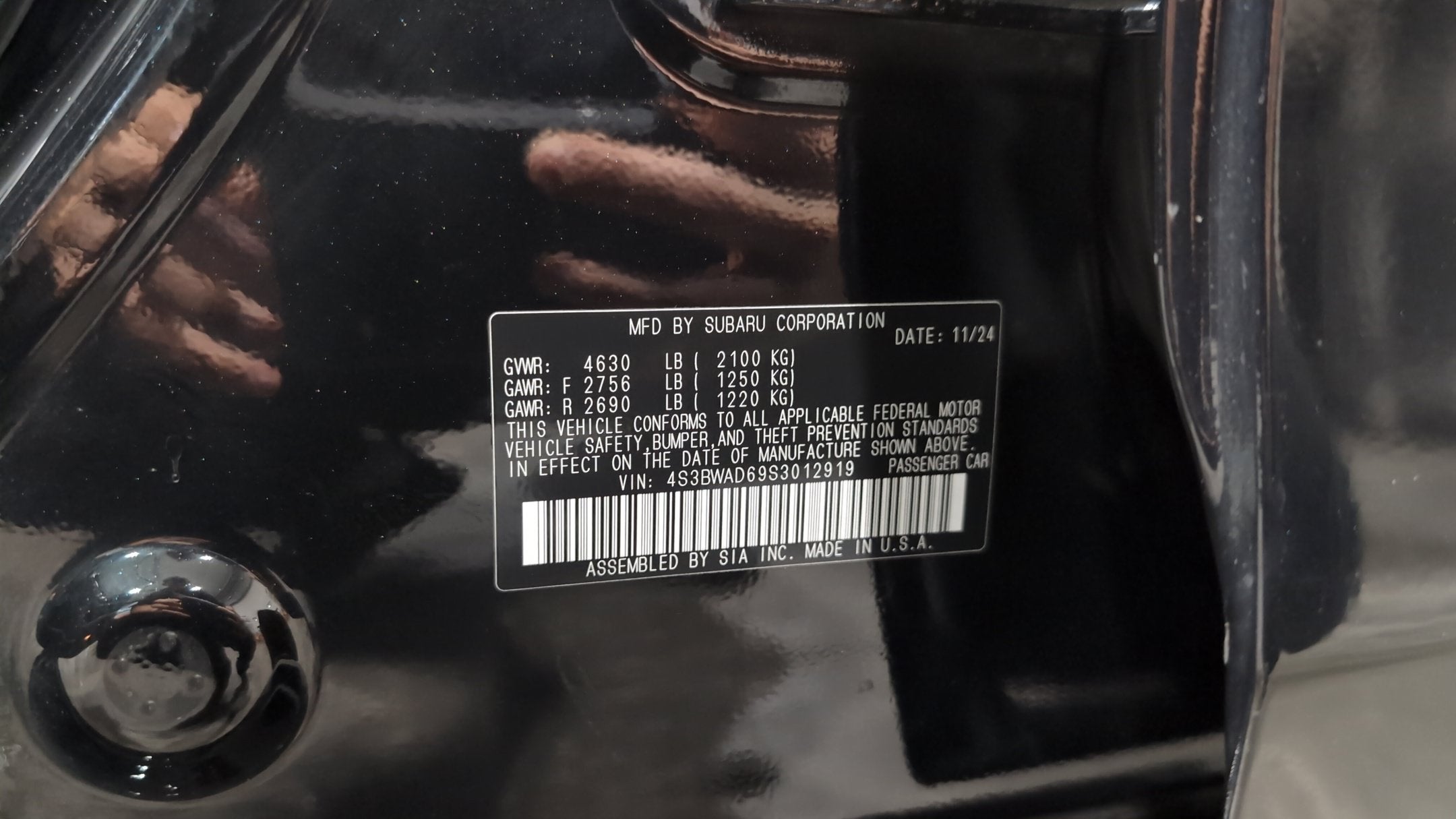 2025 Subaru Legacy Premium