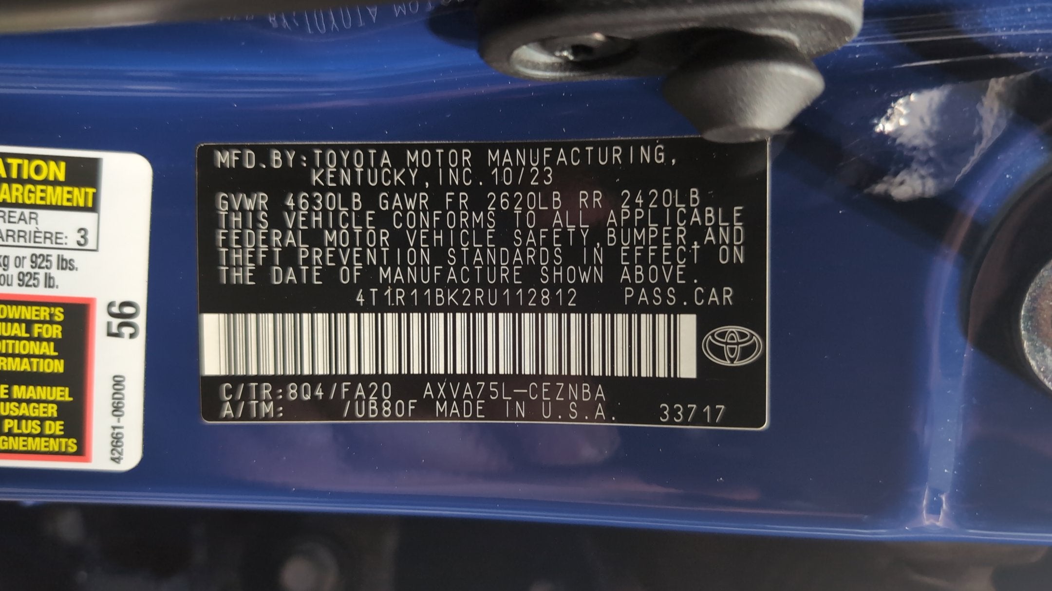 2024 Toyota Camry LE