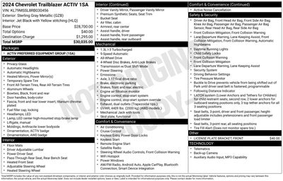 2024 Chevrolet TrailBlazer ACTIV