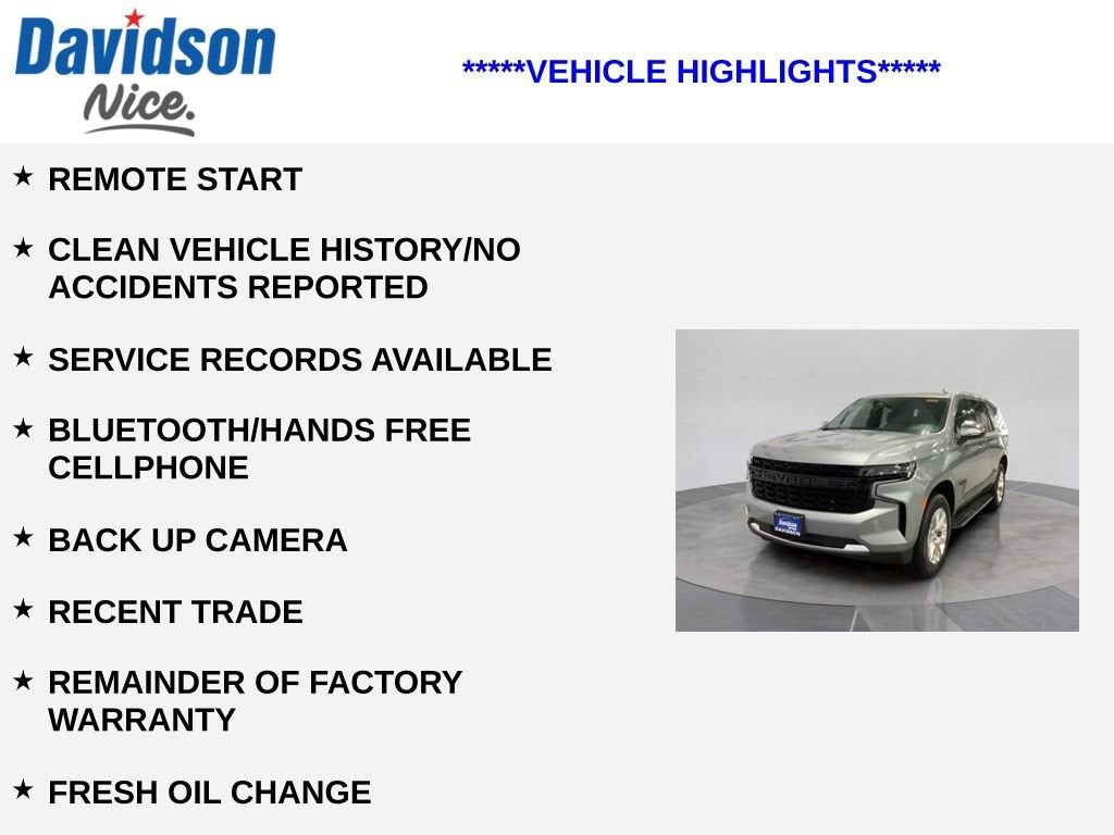 2024 Chevrolet Tahoe Premier
