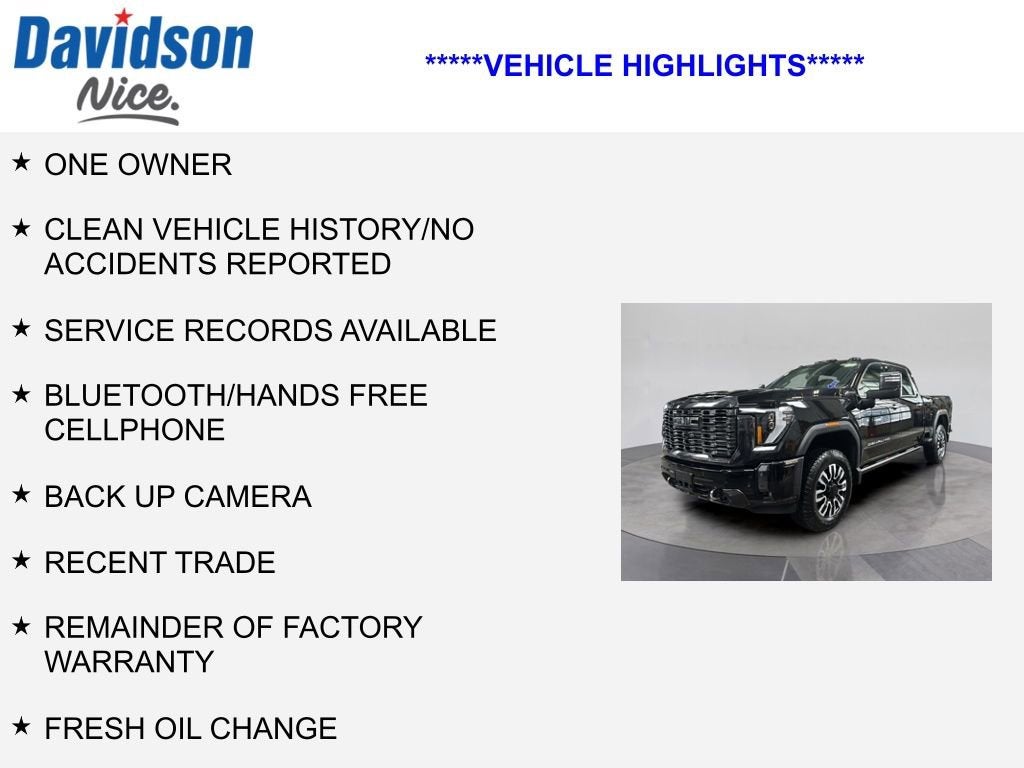 2024 GMC Sierra 3500 HD Denali Ultimate