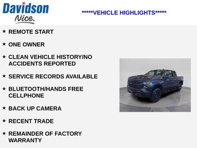 2024 Chevrolet Silverado 1500 Custom Trail Boss