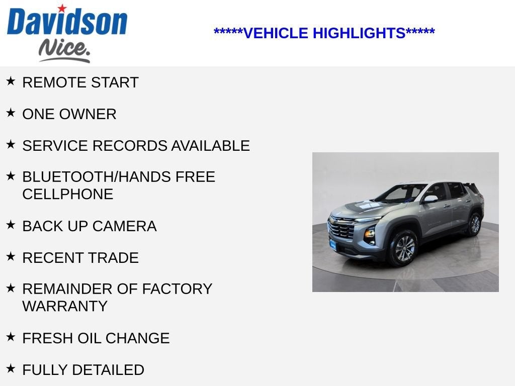 2025 Chevrolet Equinox LT