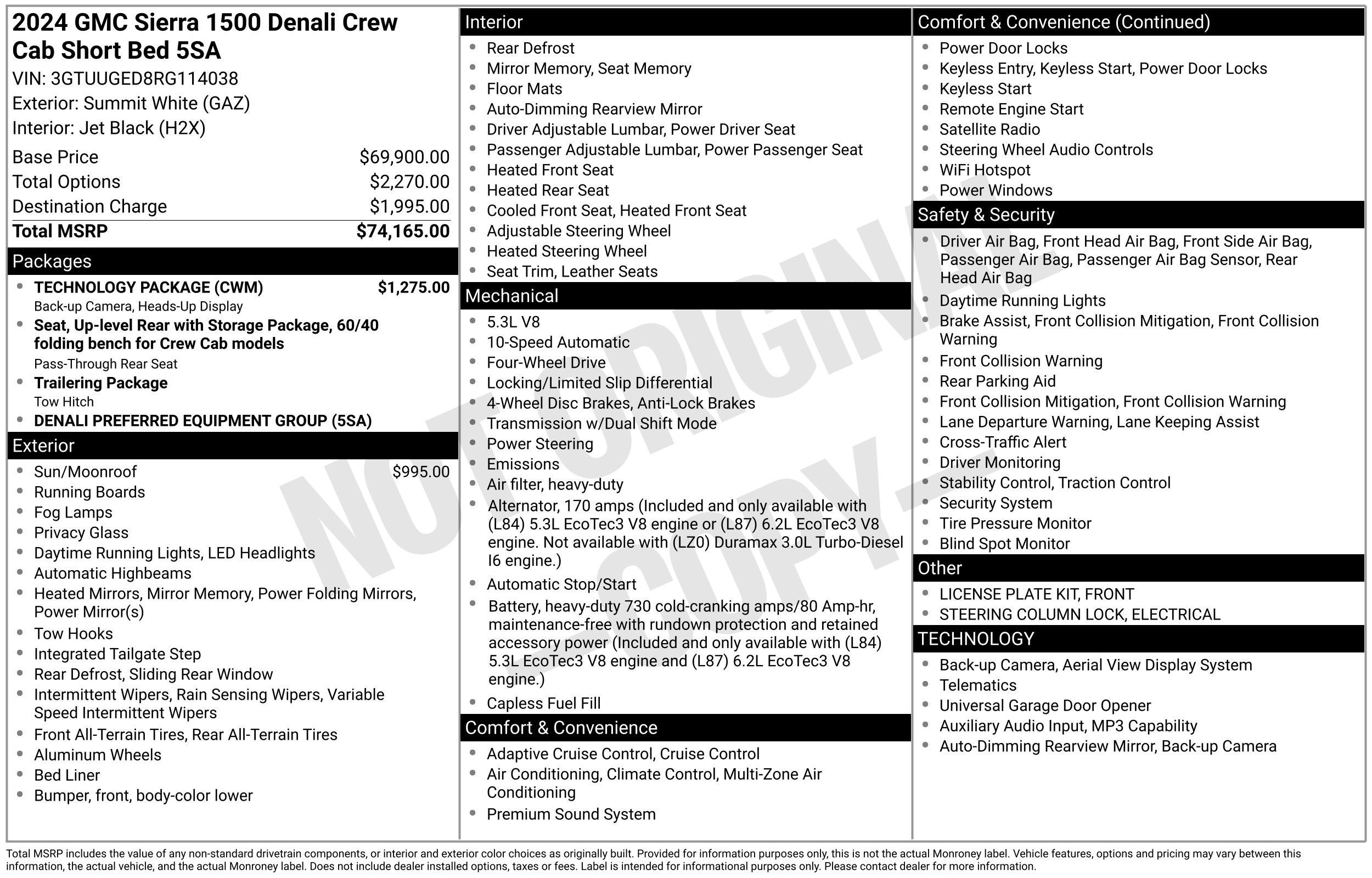 2024 GMC Sierra 1500 Denali