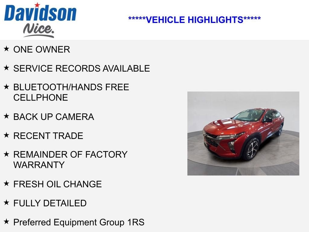 2024 Chevrolet Trax 1RS