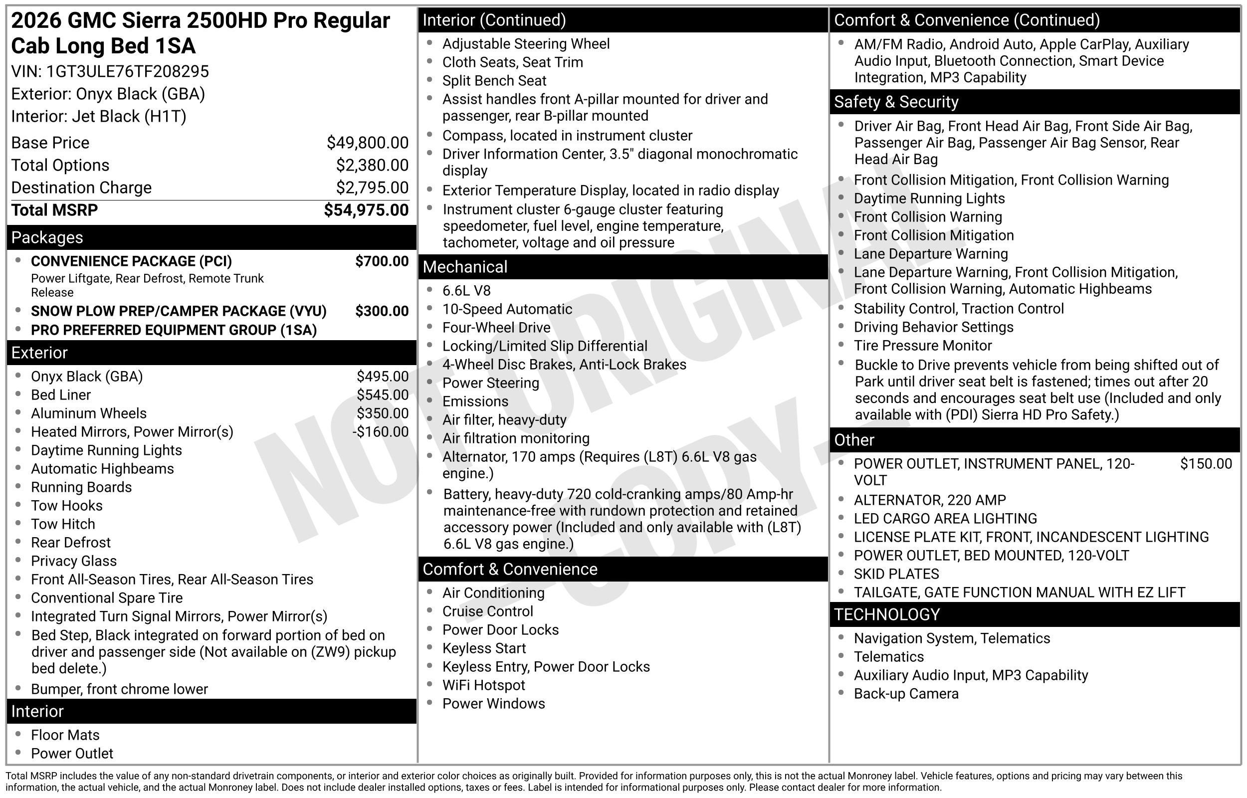 2026 GMC Sierra 2500 HD Pro