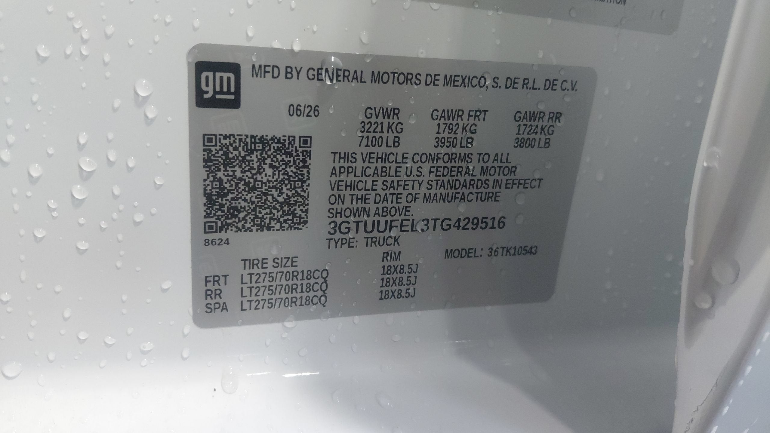 2026 GMC Sierra 1500 AT4X