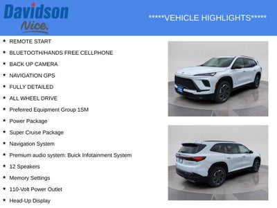 2026 Buick Enclave Sport Touring