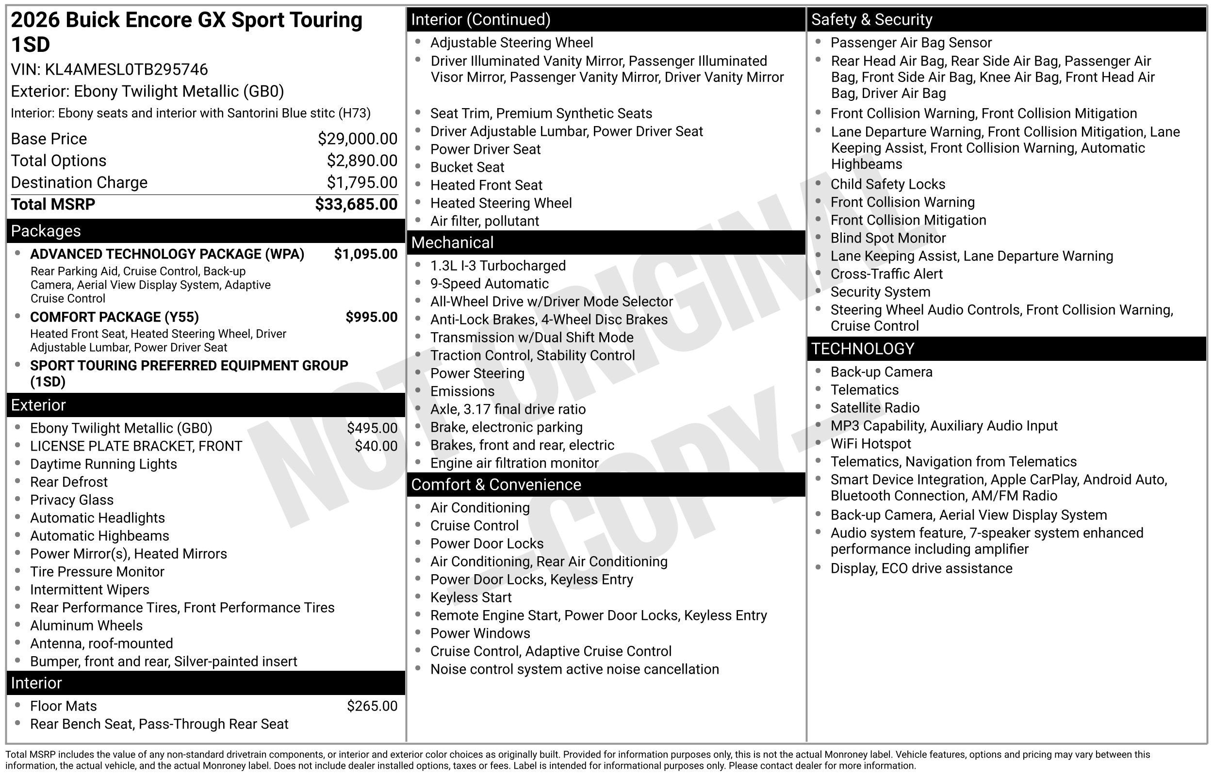 2026 Buick Encore GX Sport Touring - Photo 30