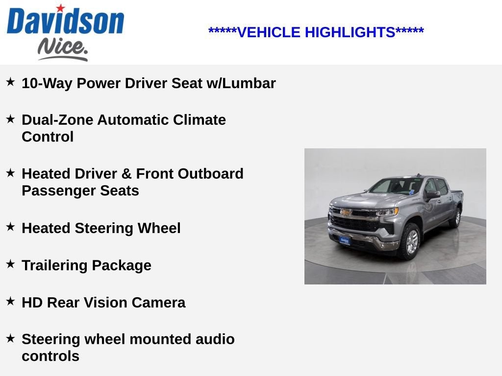 2024 Chevrolet Silverado 1500 LT (2FL)