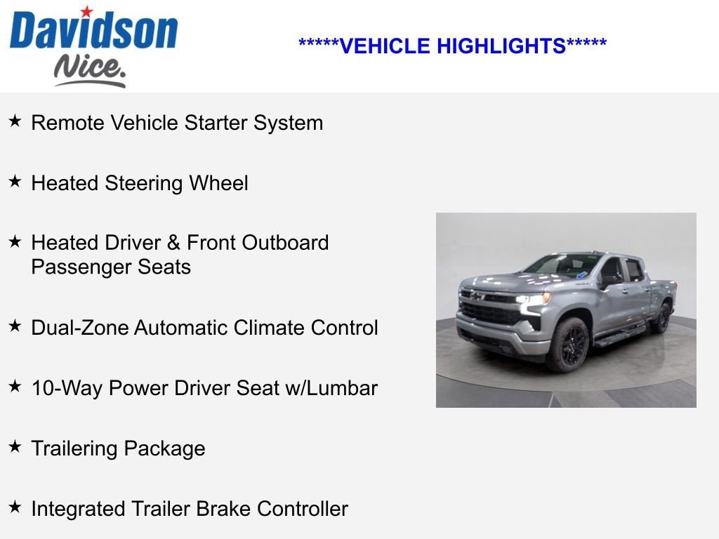 2025 Chevrolet Silverado 1500 RST