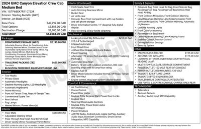 2024 GMC Canyon Elevation