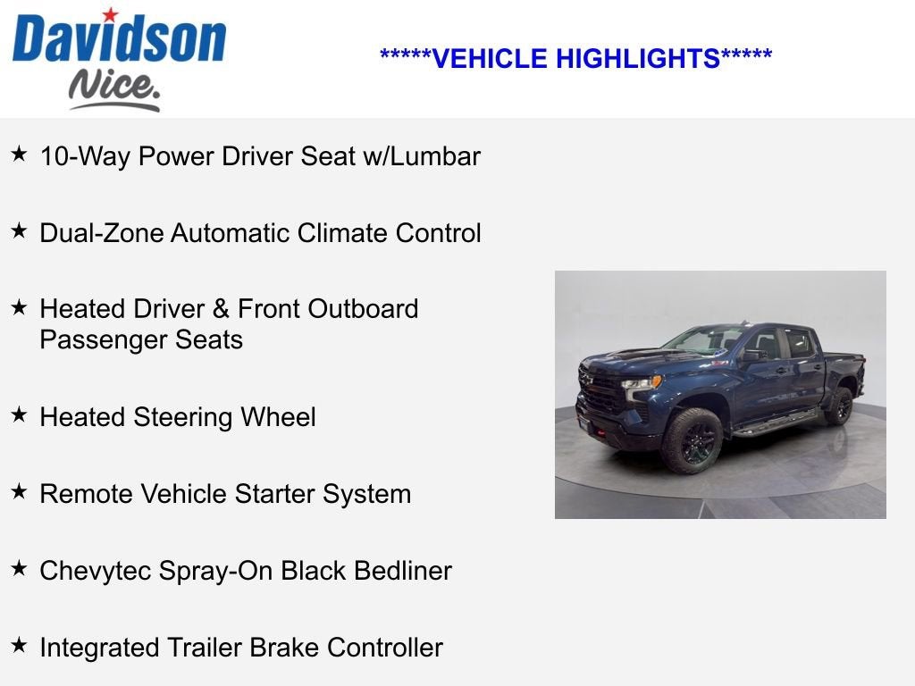 2023 Chevrolet Silverado 1500 LT Trail Boss