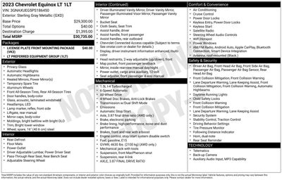 2023 Chevrolet Equinox LT