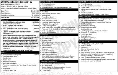 2023 Buick Enclave Essence