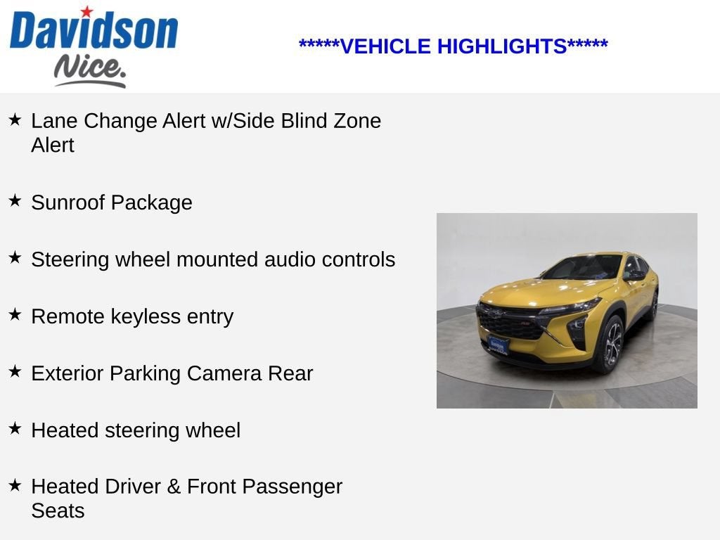2024 Chevrolet Trax 1RS