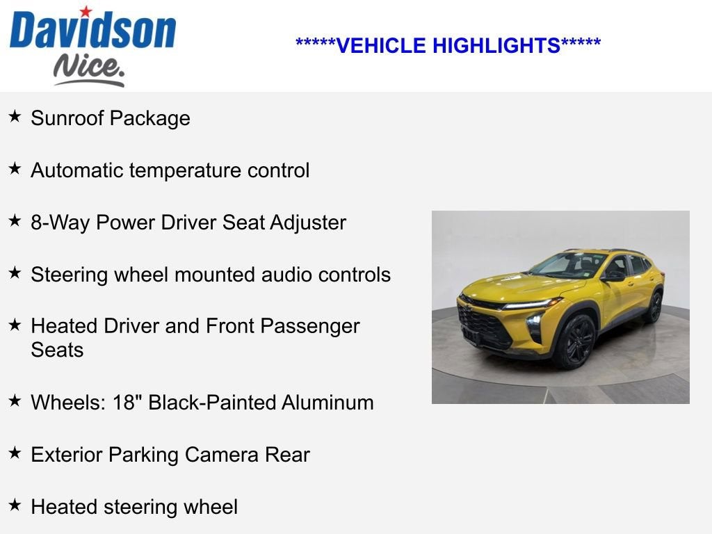 2025 Chevrolet Trax ACTIV