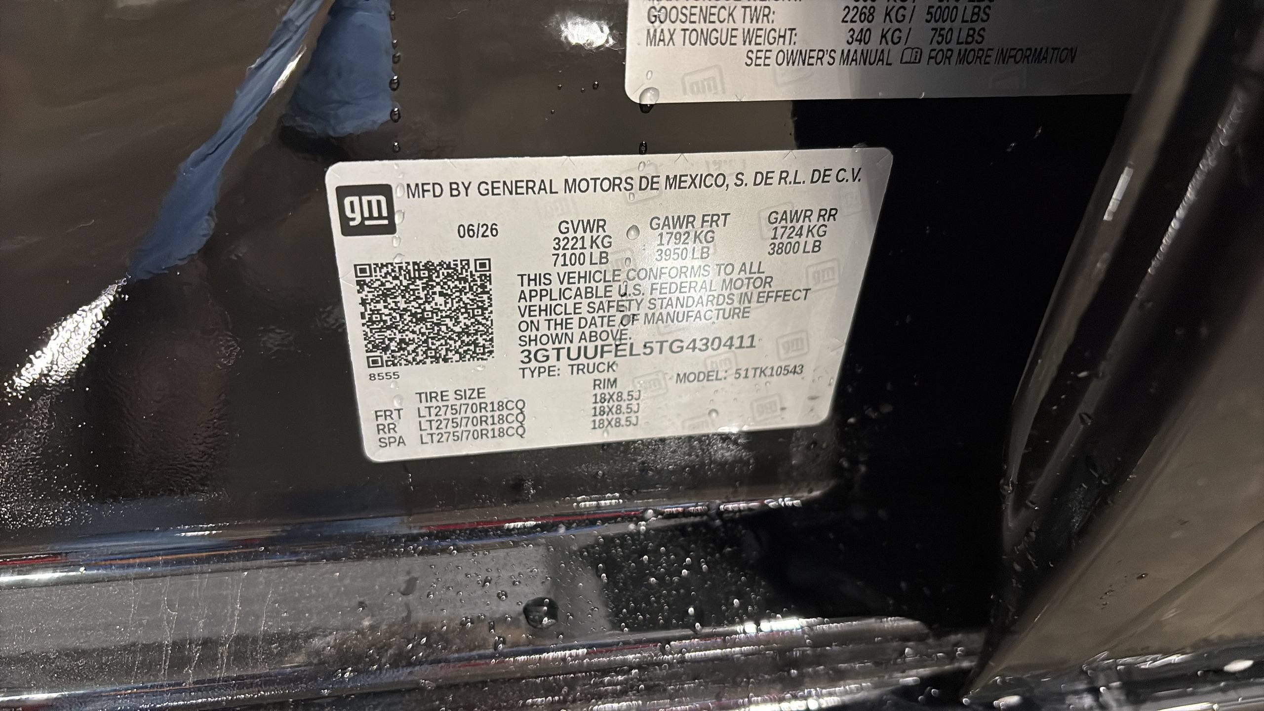 2026 GMC Sierra 1500 AT4X