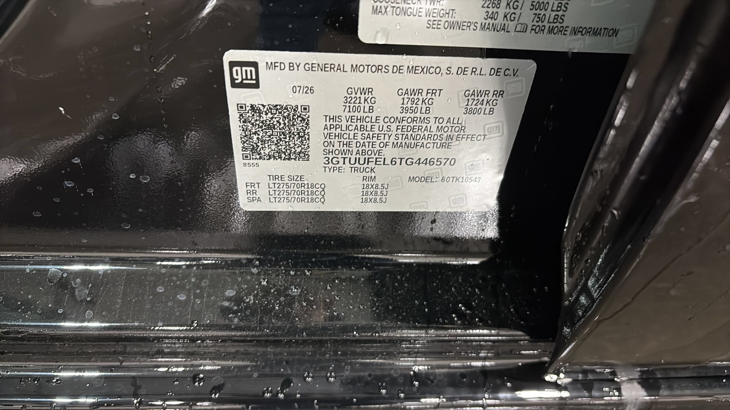 2026 GMC Sierra 1500 AT4X