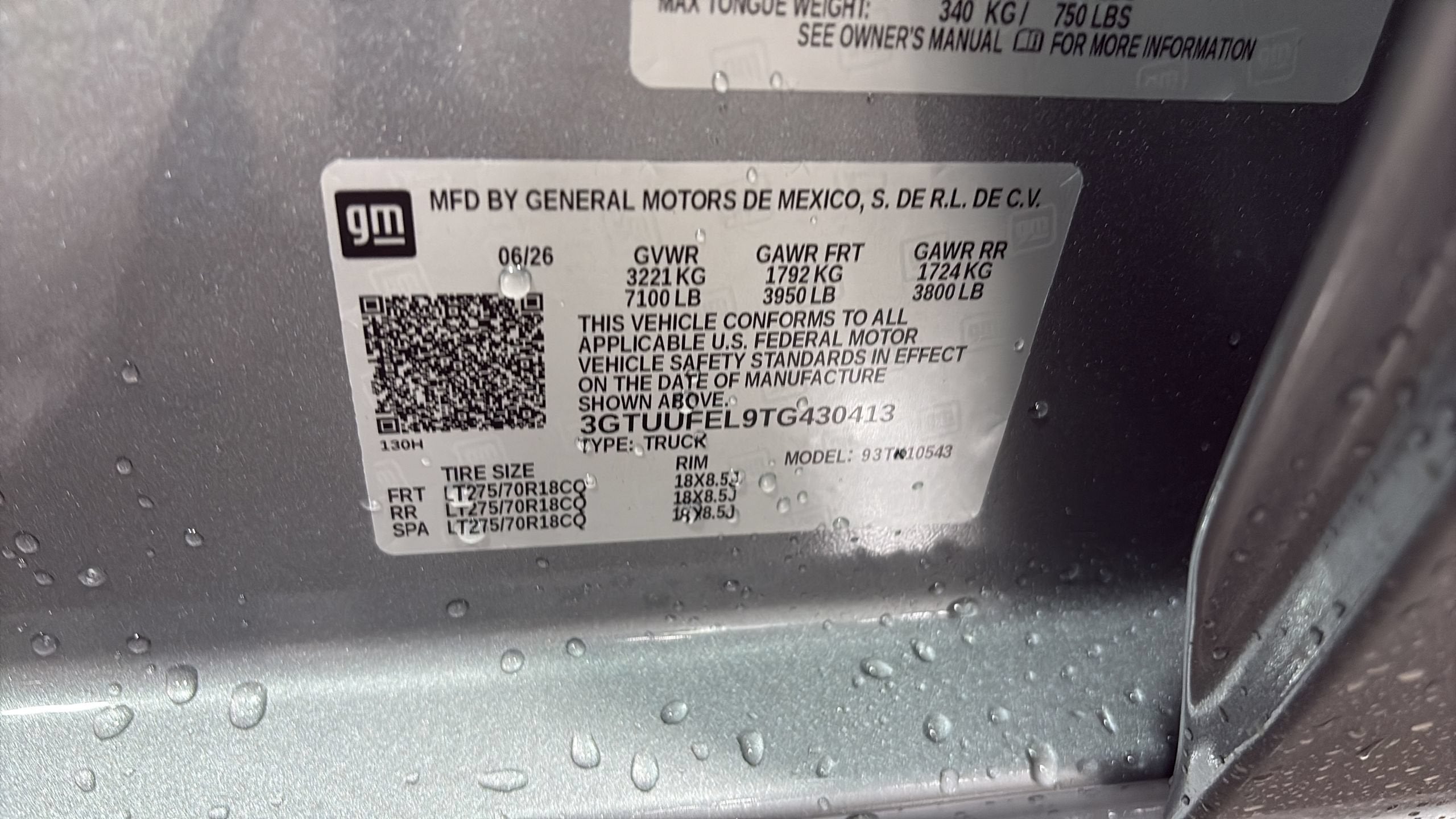 2026 GMC Sierra 1500 AT4X