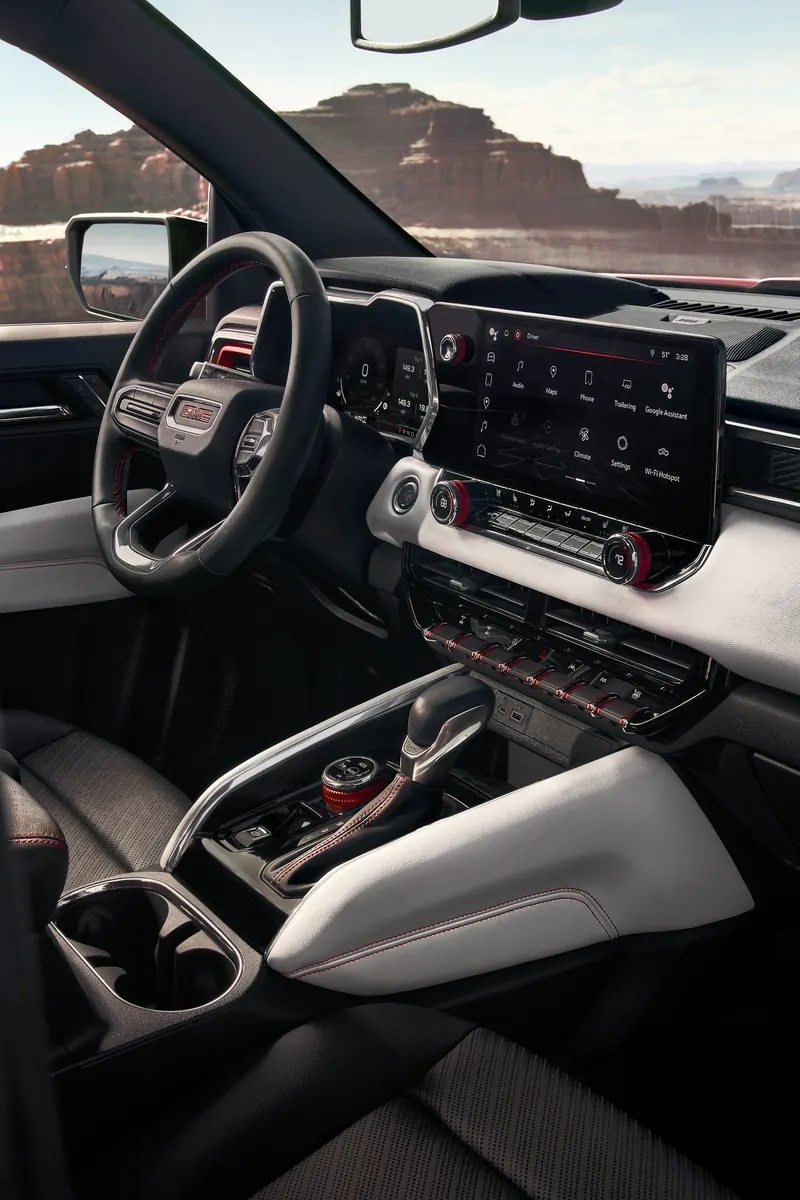 2026 GMC Canyon infotainment system at Davidson Buick GMC in Watertown NY