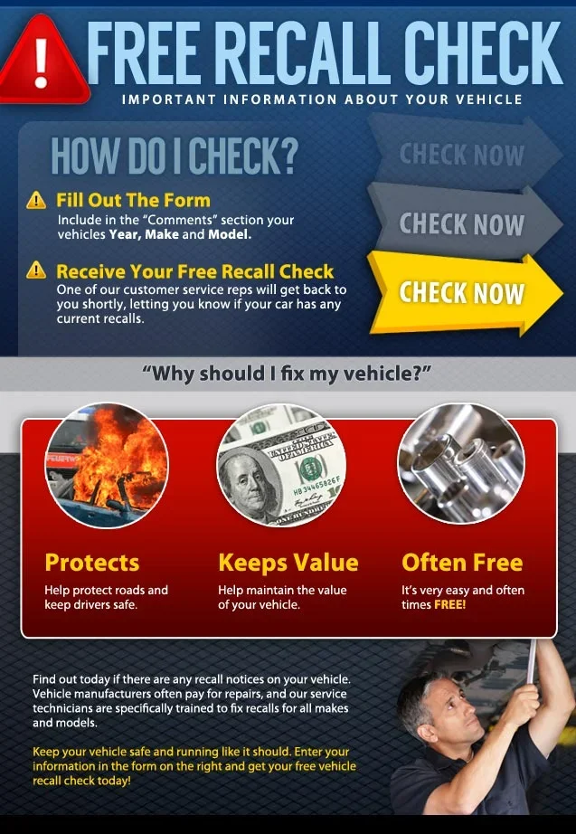 Recall Check Information